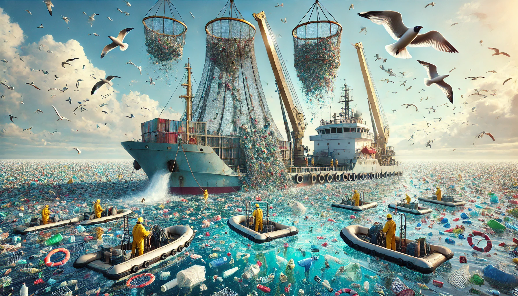 El Proyecto de Limpieza Oceánica Elimina 1 Millón de Toneladas de Plástico: Un Paso Hacia la Sanación de los Mares